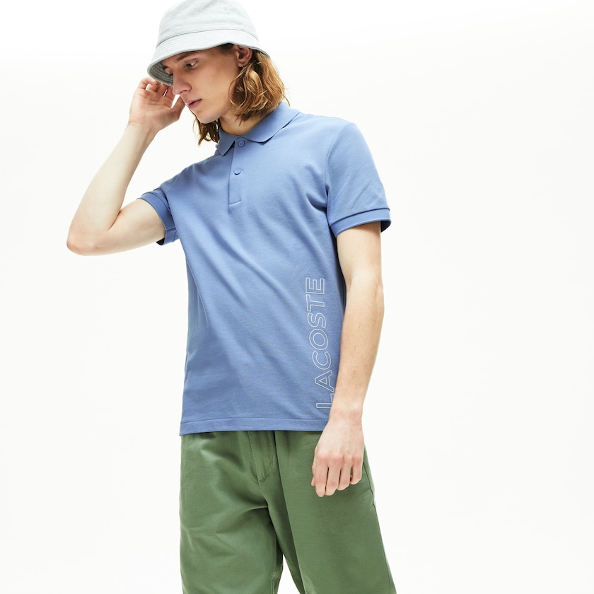 Camisas Roxo Masculino Lacoste Branded Cotton Polo UG5-08210V8