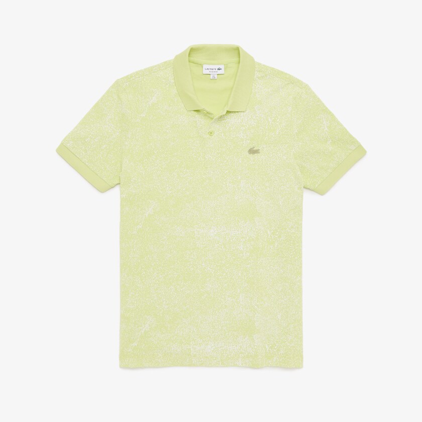 Camisas Amarelas Masculino Lacoste Motion Premium Piqué Polo KL4-29752C6
