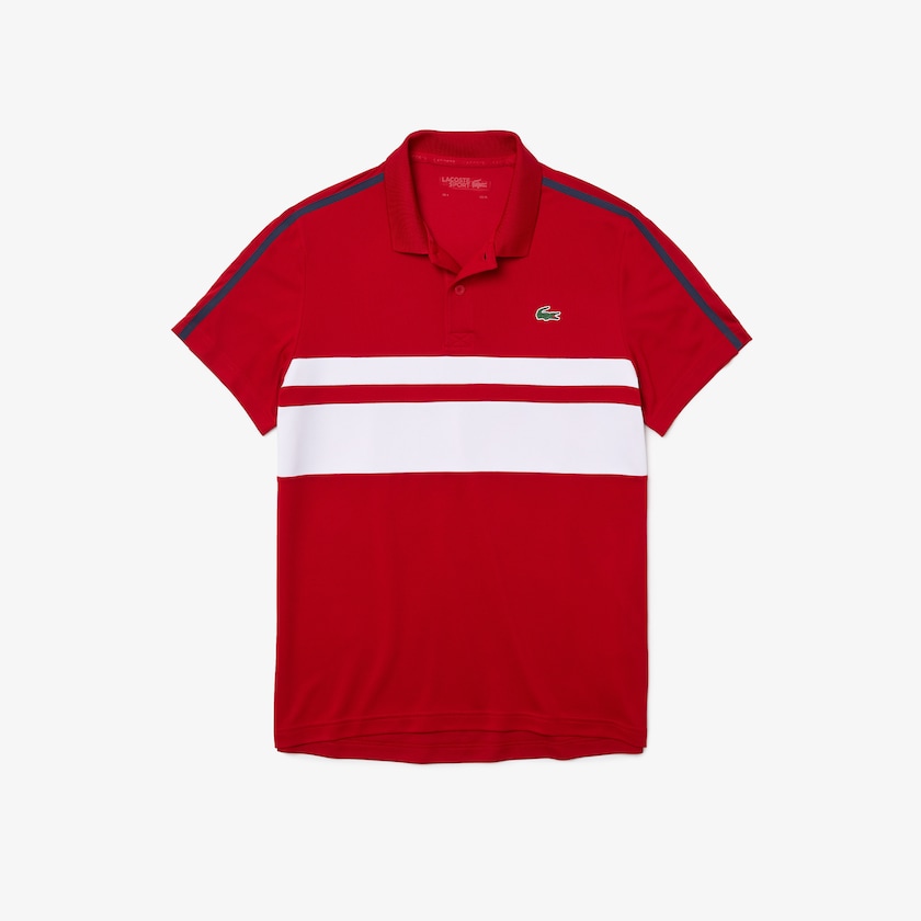 Camisas Vermelhas Branco Azul Marinho Azuis Masculino Lacoste SPORT Breathable Piqué Tennis Polo PJ8-28502I2