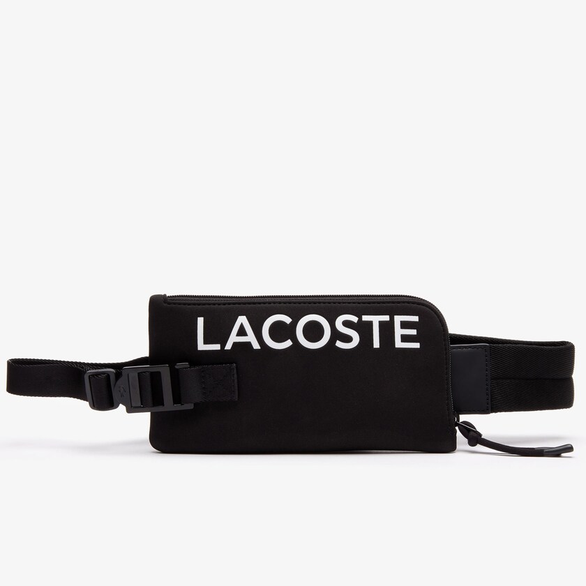 Carteiras Pretas Masculino Lacoste Anti-Radiation Flat Crossbody Smartphone YD6-64456I0