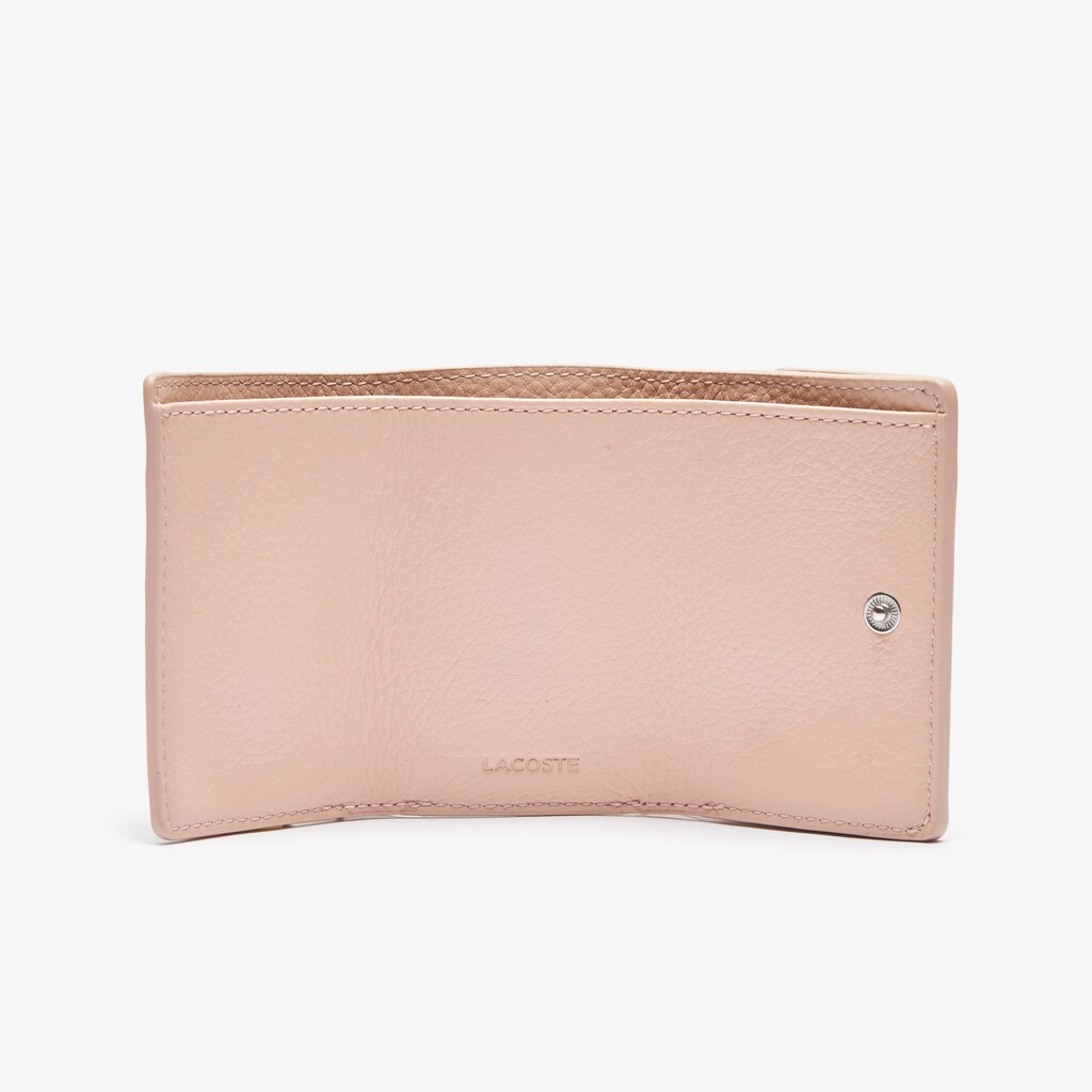 Carteiras Rosa Feminino Lacoste Croco Crew Grained Leather Zip XU4-67116A1