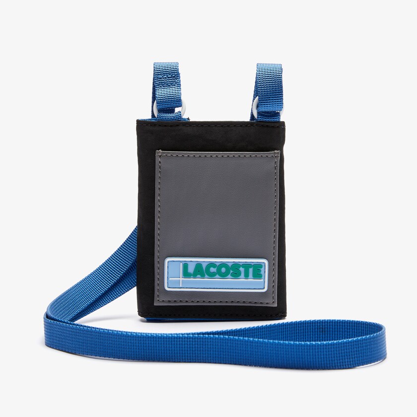 Carteiras Cinzentas Azuis Masculino Lacoste LCST Colorblocked Mini Necklace JI5-78357K6