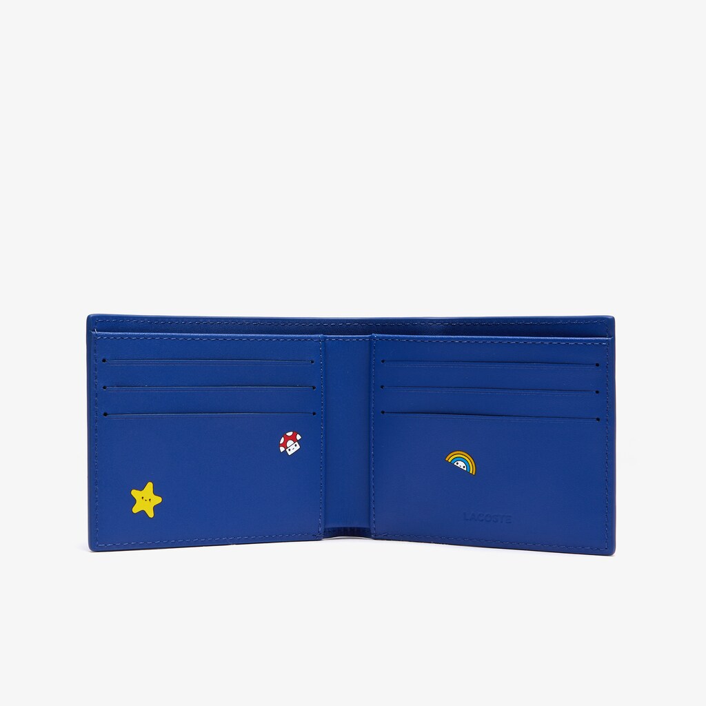 Carteiras Azuis Masculino Lacoste x FriendsWithYou Fun Printed Leather XJ7-28772X1