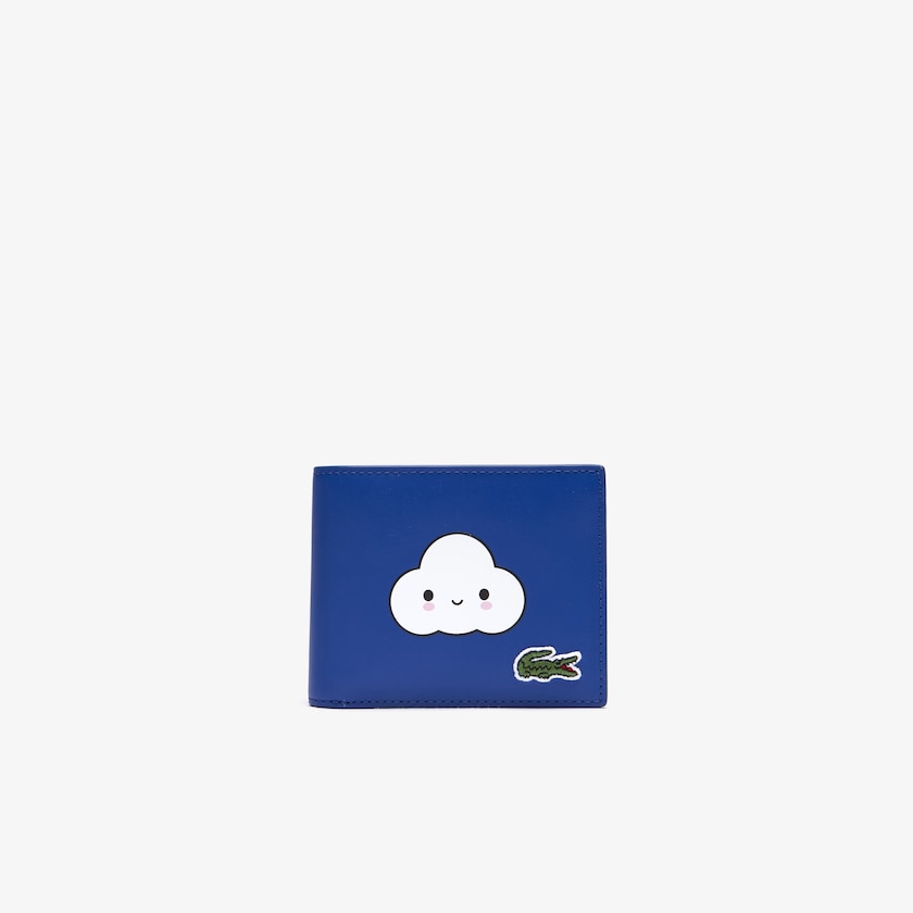 Carteiras Azuis Masculino Lacoste x FriendsWithYou Fun Printed Leather XJ7-28772X1