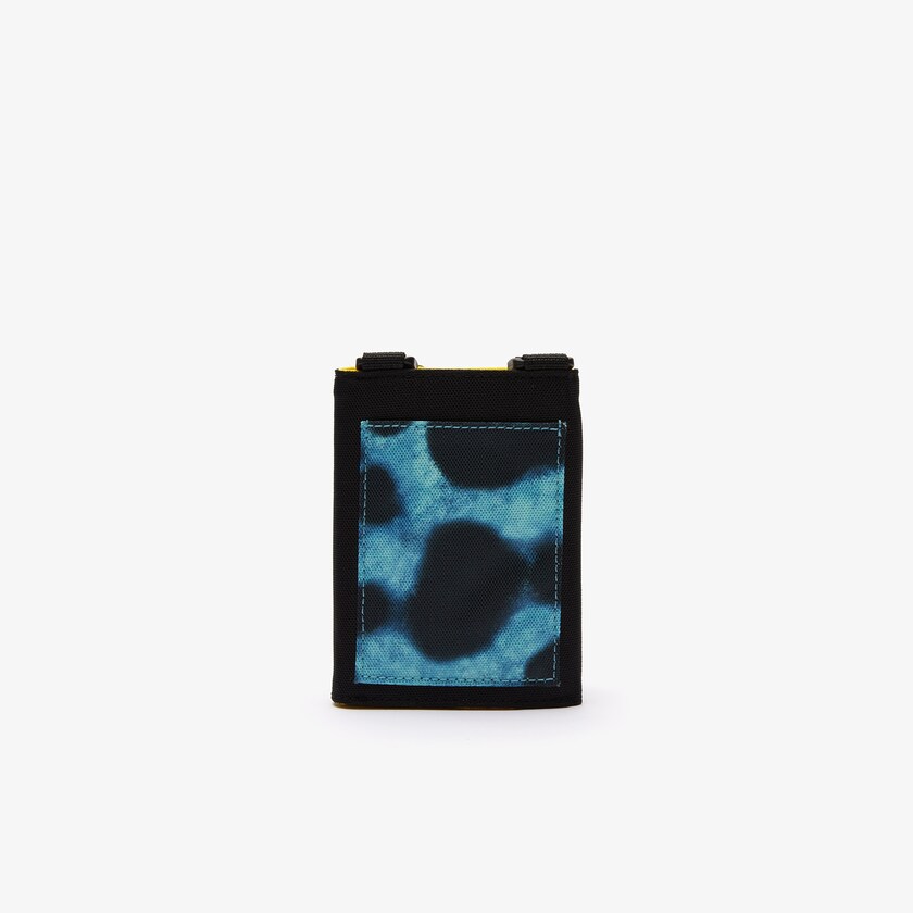 Carteiras Pretas Masculino Lacoste x National Geographic Mini Bag Necklace AG1-18301J6