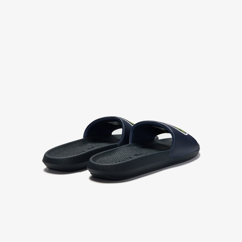 Chinelos Azul Marinho Masculino Lacoste Croco Synthetic and PU TE1-90629Q7