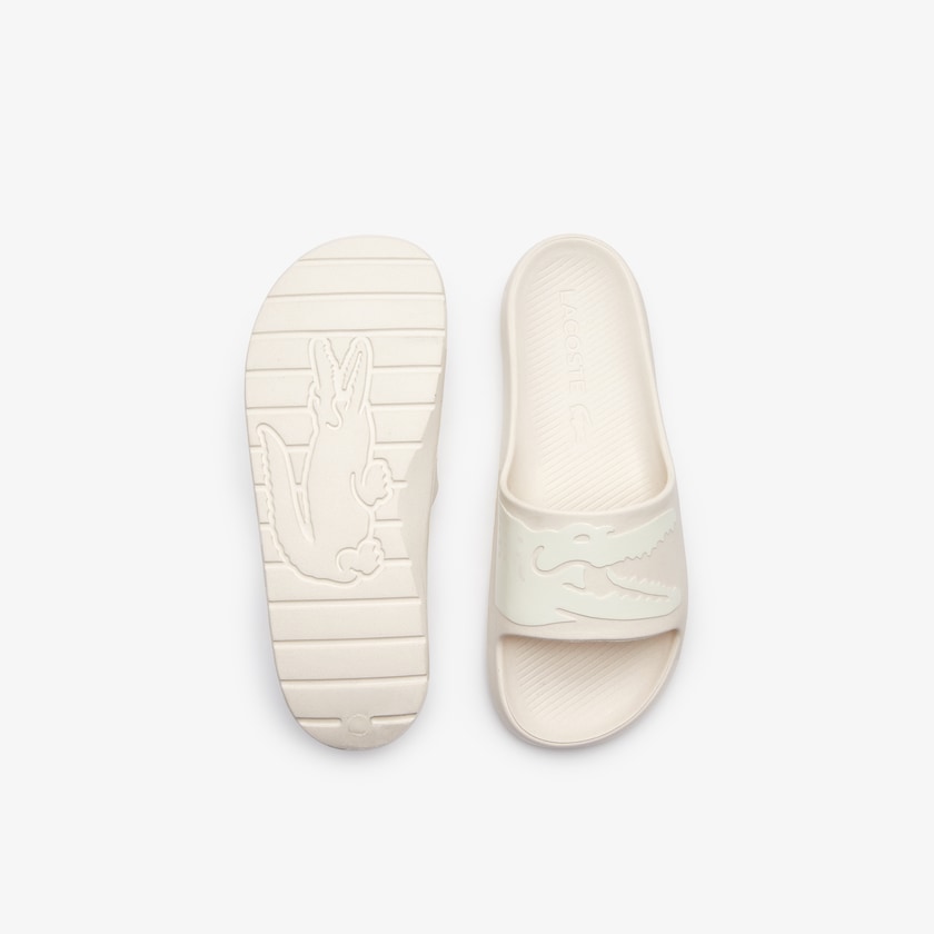Chinelos Bege Masculino Lacoste x Ricky Regal Synthetic Crocodile EY7-42114M5