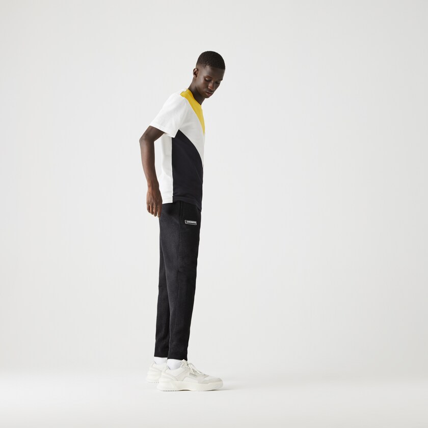 Fatos De Treino Cinzentas Masculino Lacoste Jogging Pants With Badge JB3-17211E2