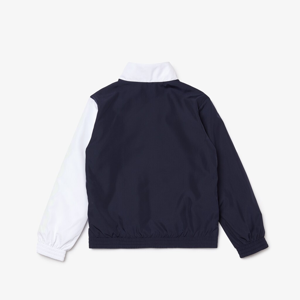 Fatos De Treino Azul Marinho Azuis Branco Azuis Criança Lacoste SPORT Colorblock ST1-37133C1