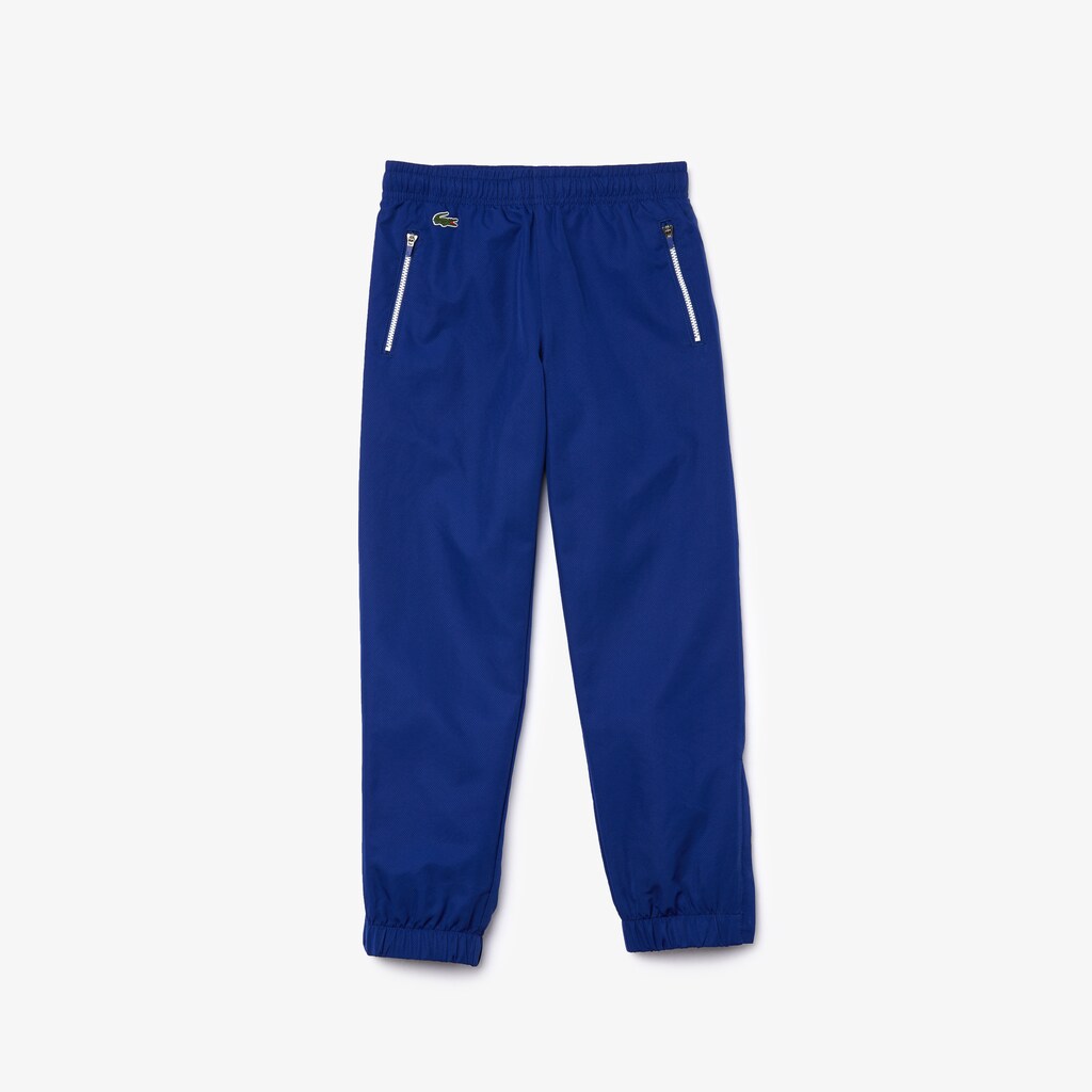 Fatos De Treino Azuis Branco Verdes Pretas Criança Lacoste SPORT Hooded GS0-51955D3