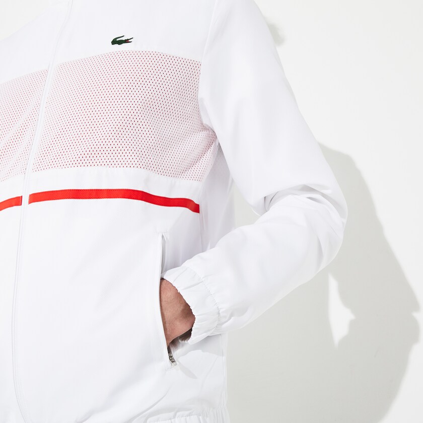 Fatos De Treino Branco Vermelhas Azul Marinho Azuis Masculino Lacoste SPORT Tennis AB8-39993K9