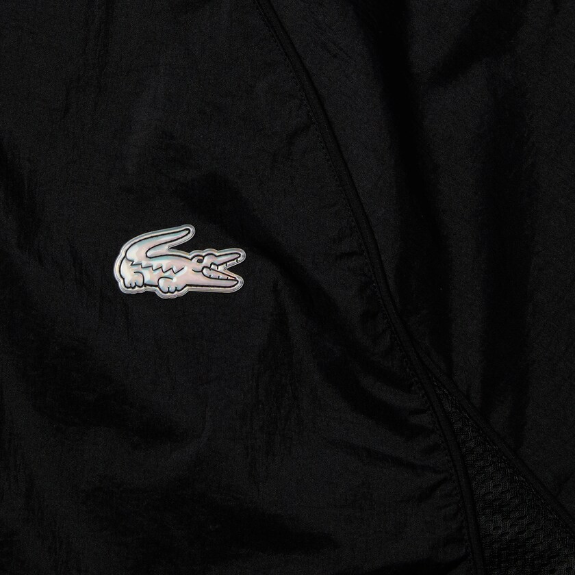 Jaquetas Pretas Masculino Lacoste CONCEPTS Collaboration Lightweight Zip-Up QU1-35223H8