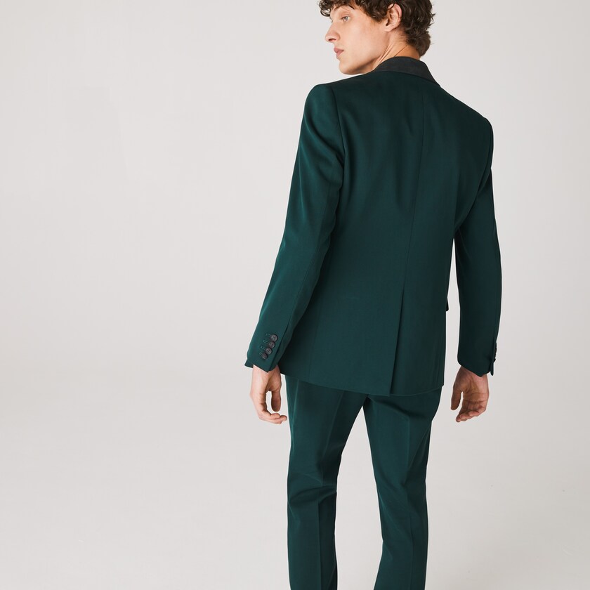 Jaquetas Verdes Masculino Lacoste LIVE Cotton Cloth Suit HH8-31463S2