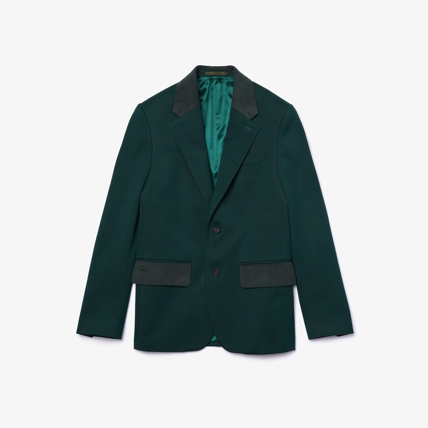 Jaquetas Verdes Masculino Lacoste LIVE Cotton Cloth Suit HH8-31463S2