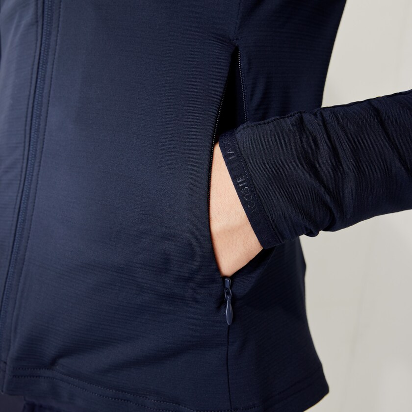 Jaquetas Azul Marinho Azuis Masculino Lacoste SPORT Breathable Ergonomic Zip Golf UU7-25992J3