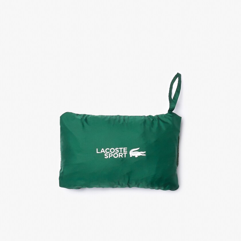 Jaquetas Verdes Masculino Lacoste SPORT Hooded Water-Resistant NC3-82728P6