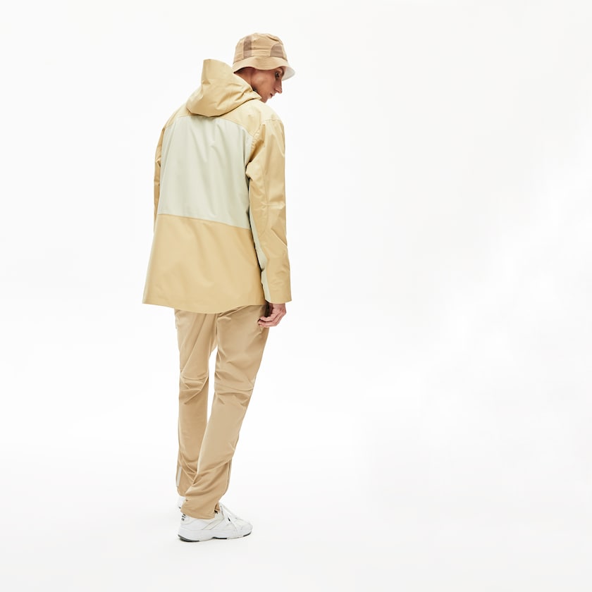 Jaquetas Parka Bege Cinzentas Masculino Lacoste Motion Lightweight Quilted Short TW1-23842C3
