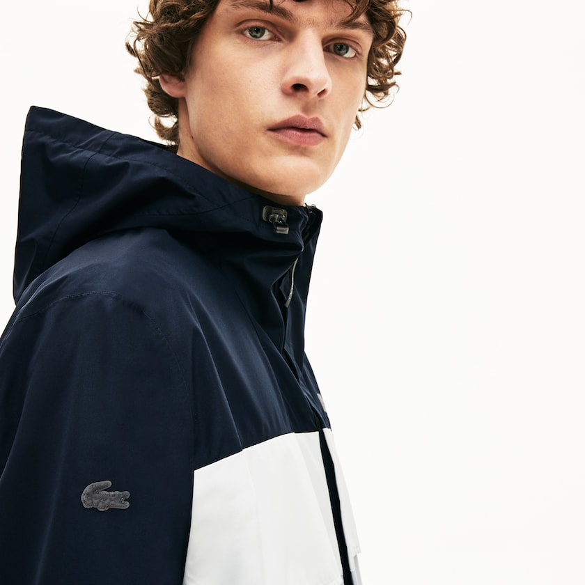 Jaquetas Parka Cinzentas Escuro Cinzentas Masculino Lacoste Motion Packable Crease-Proof IF8-30343I9