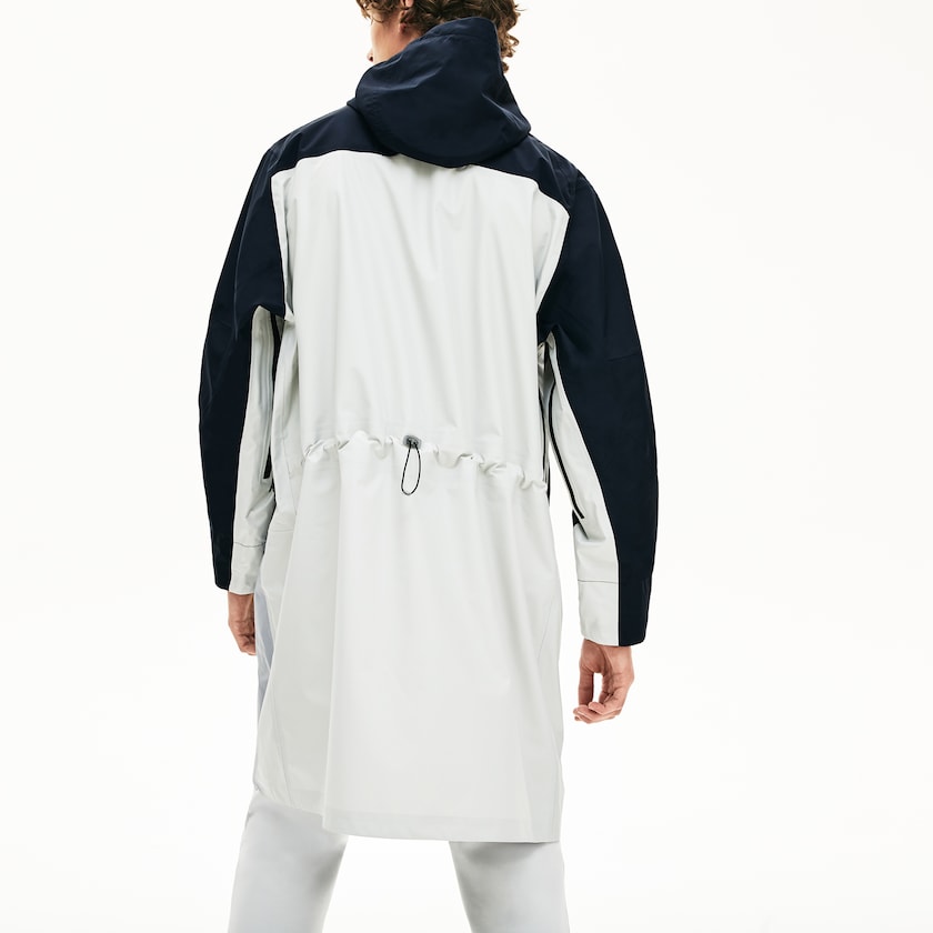 Jaquetas Parka Cinzentas Escuro Cinzentas Masculino Lacoste Motion Packable Crease-Proof IF8-30343I9