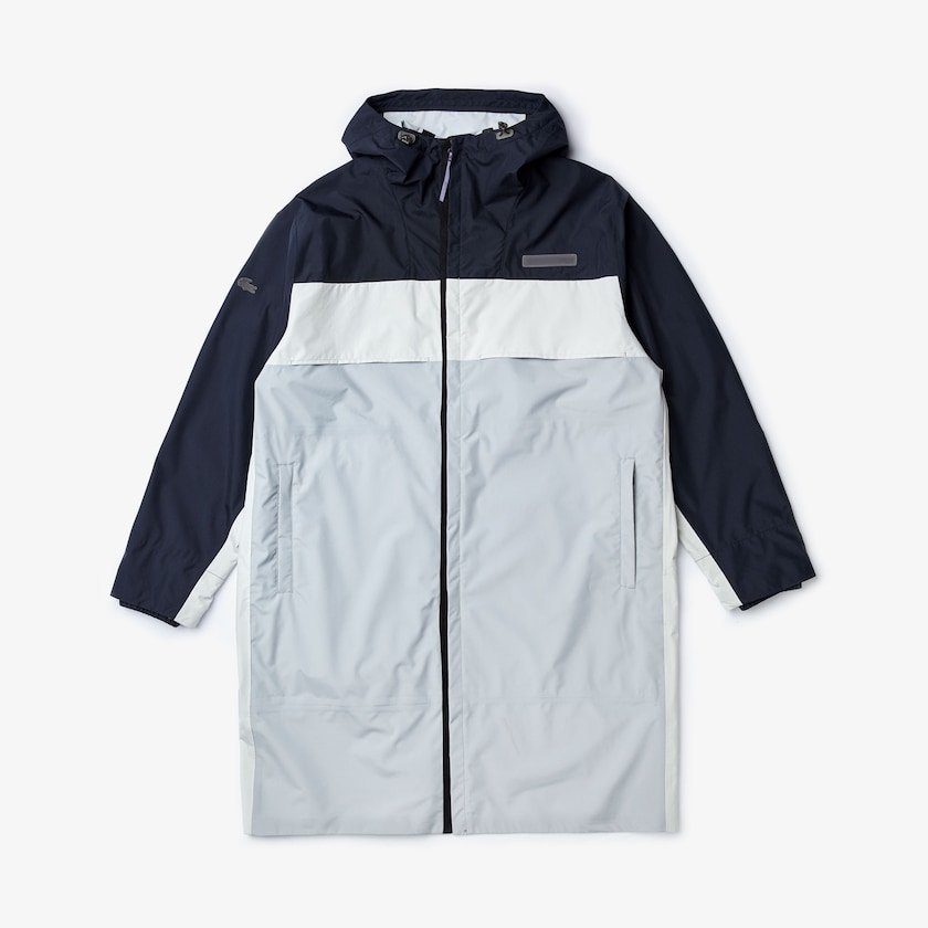 Jaquetas Parka Cinzentas Escuro Cinzentas Masculino Lacoste Motion Packable Crease-Proof IF8-30343I9