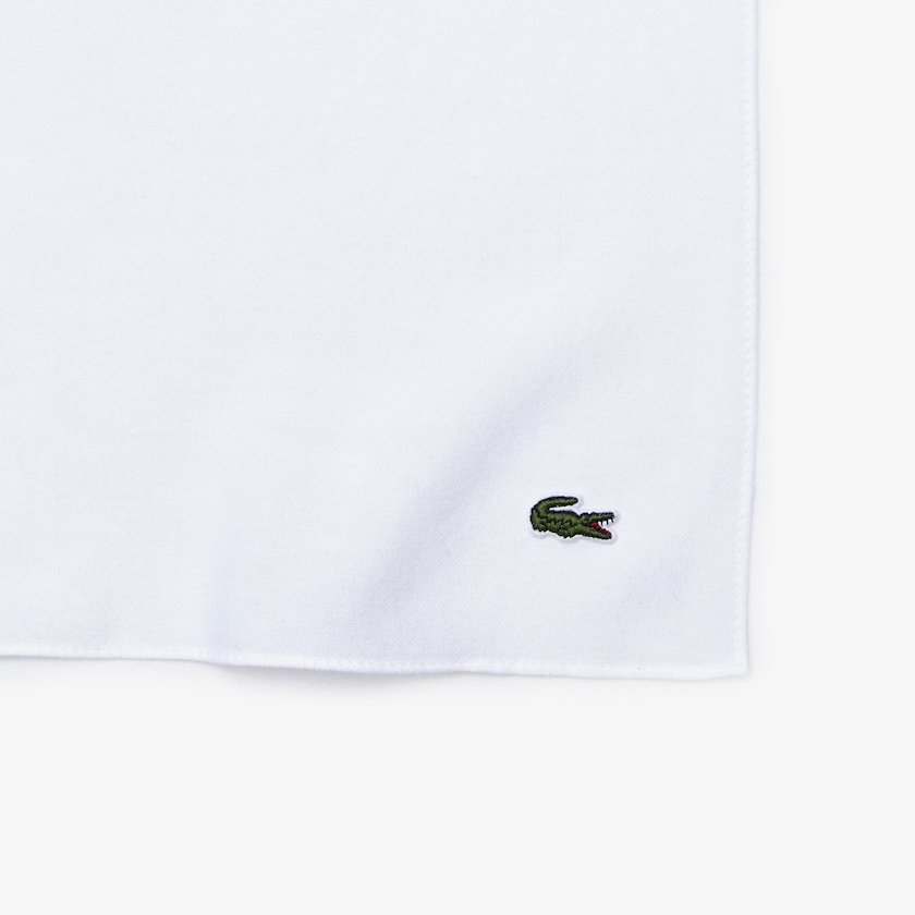 Lenços Branco Azul Marinho Azuis Feminino Lacoste Made In France Gradated Print Organic Cotton NO0-26142E3
