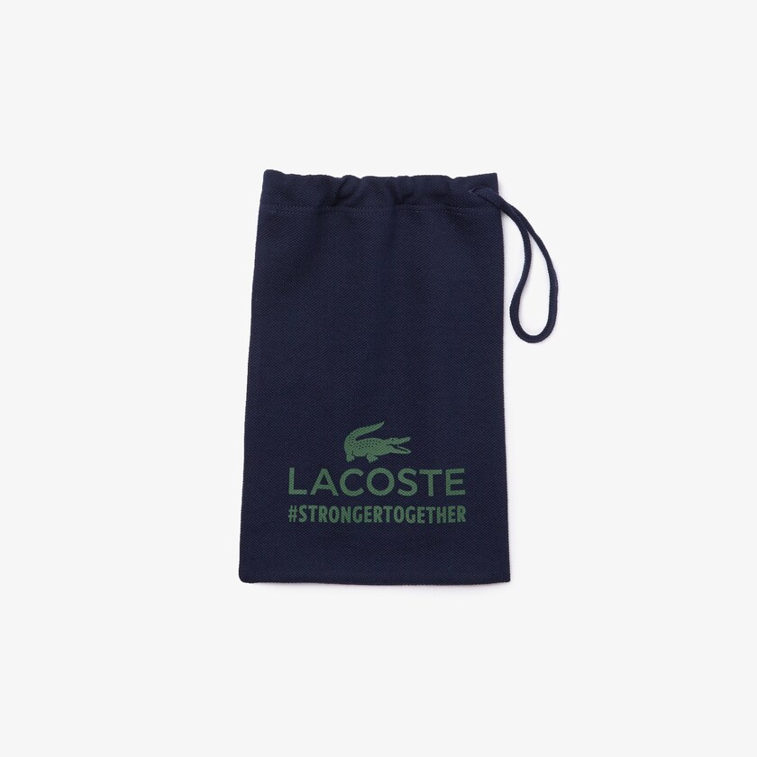 Máscaras Azul Marinho Azuis Branco Vermelhas Masculino Lacoste L.12.12 3 Pack of Face in Cotton Piqué with American Croc TK8-79837T1