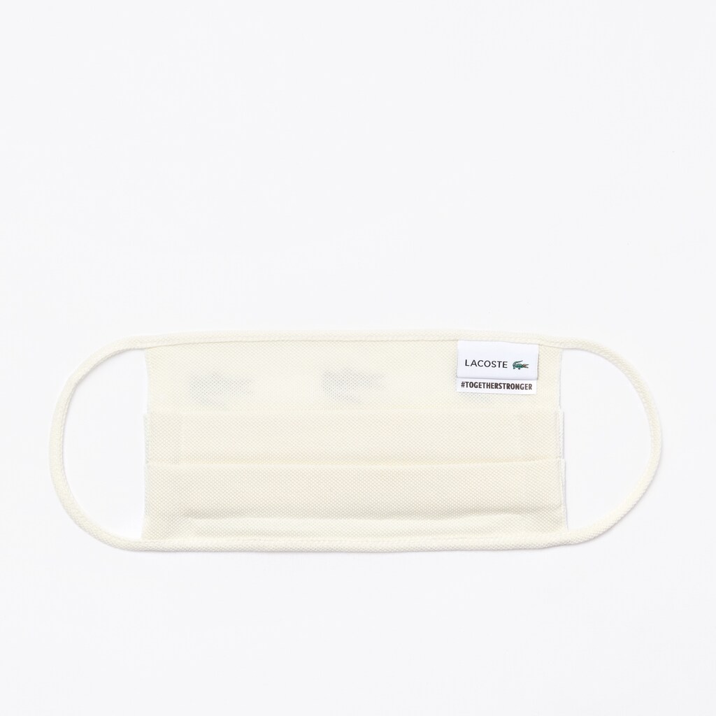 Máscaras Verdes Branco Masculino Lacoste L.12.12 Pack of 3 Face in Cotton GA2-15501J1