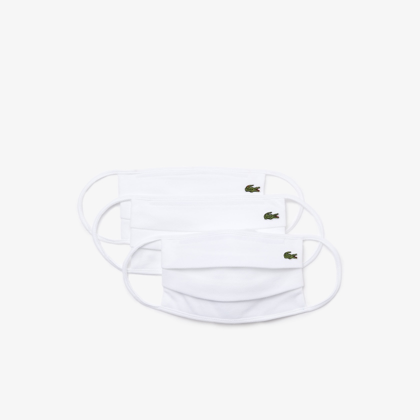Máscaras Branco Feminino Lacoste L.12.12 Pack of 3 Face with Box HN5-46484K4