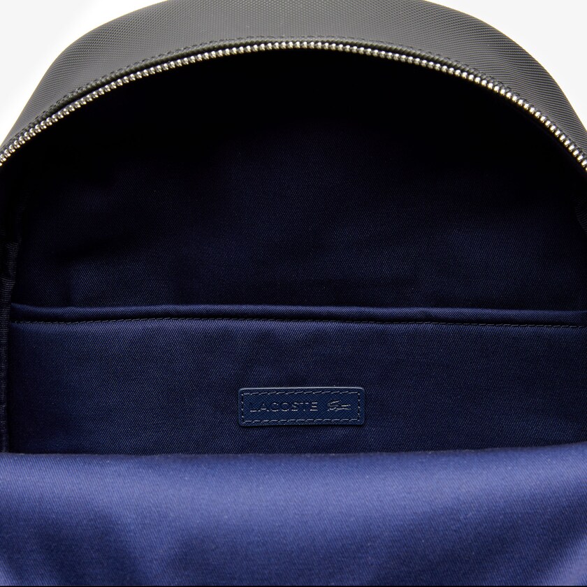 Mochilas Pretas Masculino Lacoste Classic Petit Piqué BL4-76357A2
