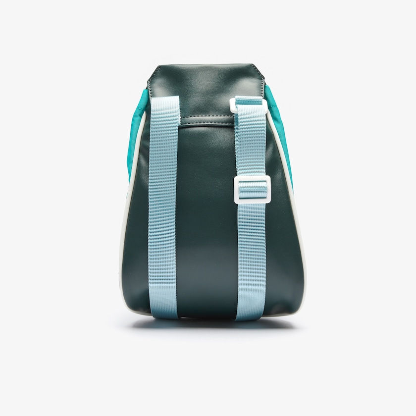 Mochilas Verdes Escuro Feminino Lacoste LCST Badge Small Colorblock AV2-61156M2