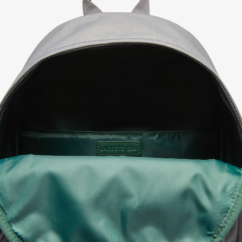 Mochilas Cinzentas Masculino Lacoste Neocroc Branded Canvas RM8-03090Q1
