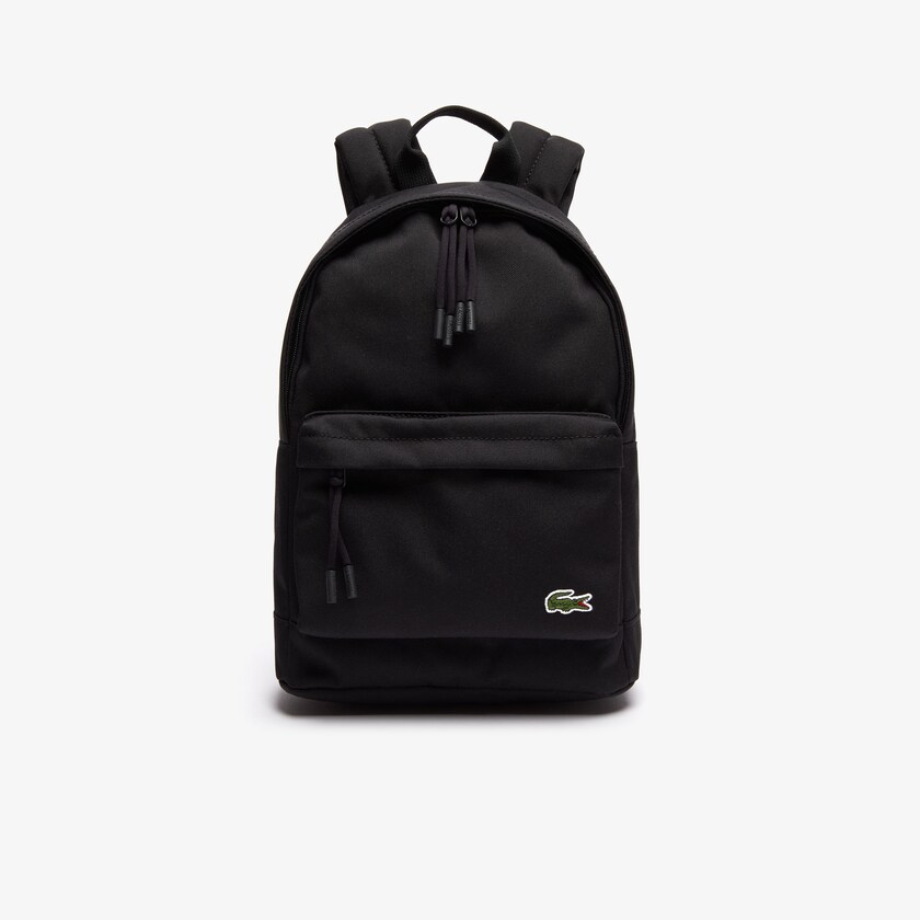 Mochilas Pretas Masculino Lacoste Neocroc Small Canvas DC7-64066D3