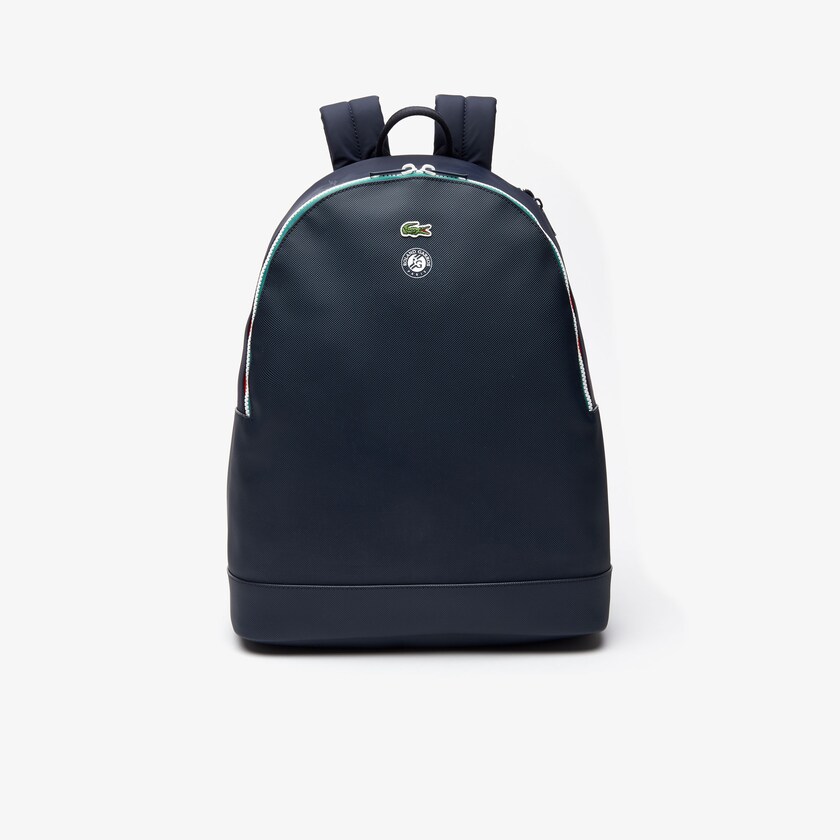 Mochilas Azul Marinho Verdes Masculino Lacoste Roland Garros Nylon ZO7-74577C2