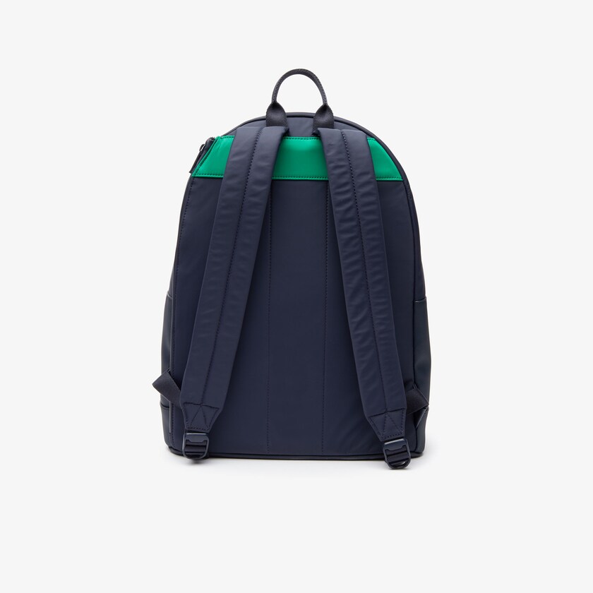Mochilas Azul Marinho Verdes Masculino Lacoste Roland Garros Nylon ZO7-74577C2