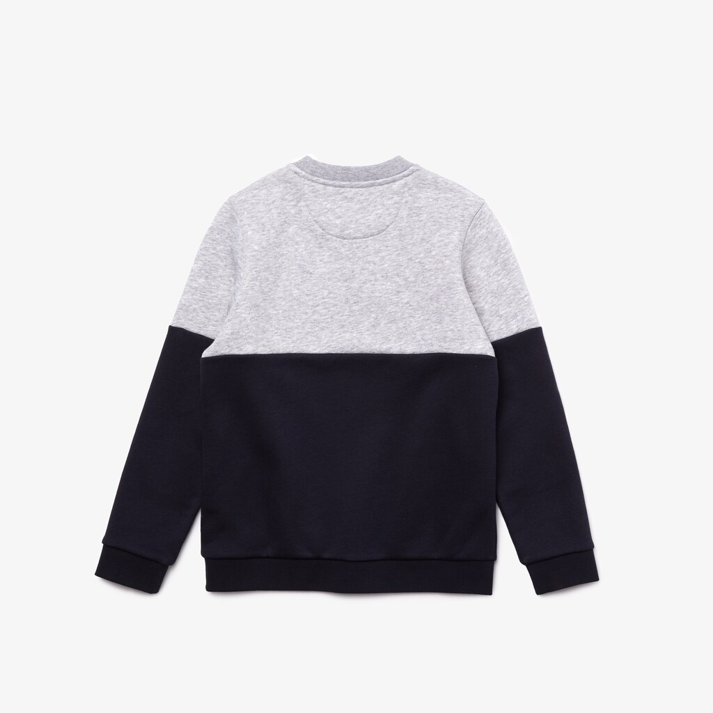 Moletons Cinzentas Azul Marinho Azuis Branco Criança Lacoste SPORT Colorblock Fleece JT9-08100A8