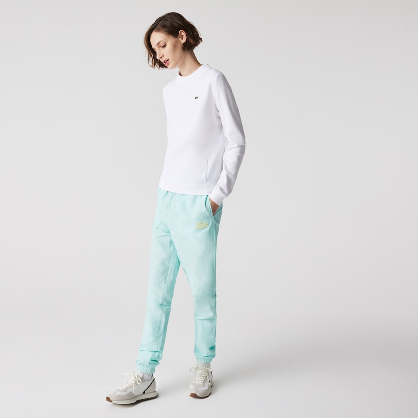 Moletons Branco Feminino Lacoste SPORT Fleece Tennis DT9-29392K4