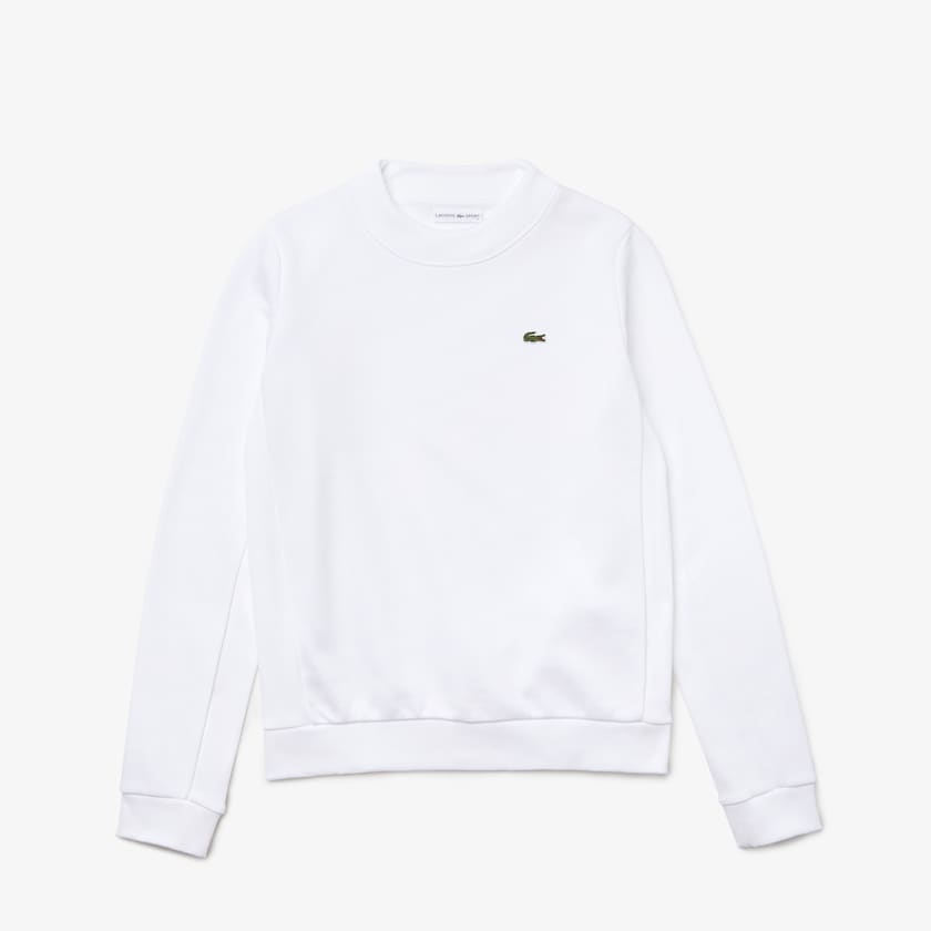Moletons Branco Feminino Lacoste SPORT Fleece Tennis DT9-29392K4