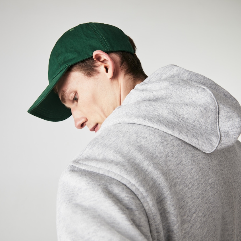 Moletons Cinzentas Luz Cinzentas Masculino Lacoste SPORT Hooded Lightweight Bi-material PC0-34473R1
