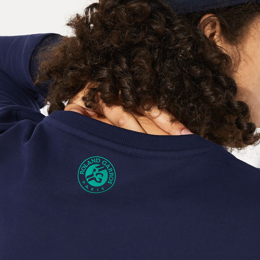 Moletons Azul Marinho Azuis Verdes Masculino Lacoste SPORT Roland Garros Plant Print PN6-39953Z5