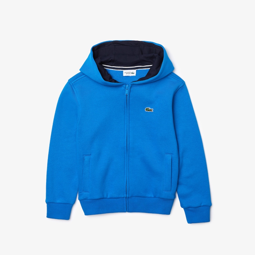 Moletons Azuis Azul Marinho Azuis Criança Lacoste SPORT Tennis Zippered Fleece SM2-70667U8