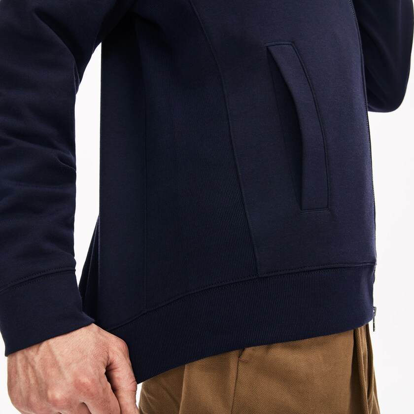 Moletons Azul Marinho Azuis Caqui Verdes Masculino Lacoste Zippered Solid CW7-54905E4