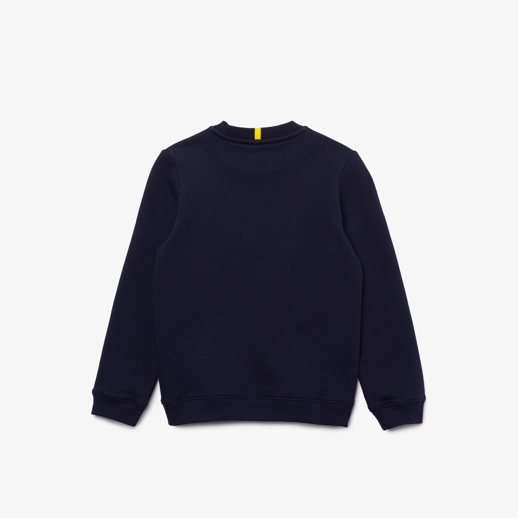 Moletons Azul Marinho Azuis Branco Criança Lacoste x National Geographic Fleece OE0-31683X7