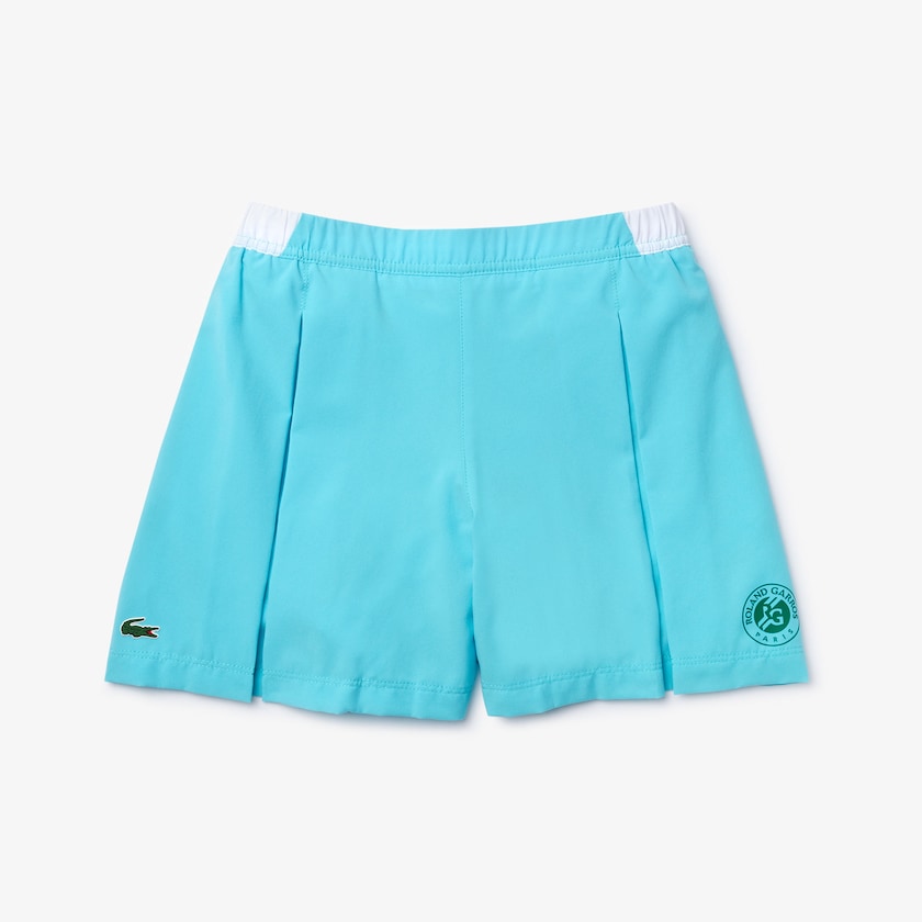 Saias Turquesa Branco Verdes Criança Lacoste SPORT Roland Garros Culotte FM1-37923I4