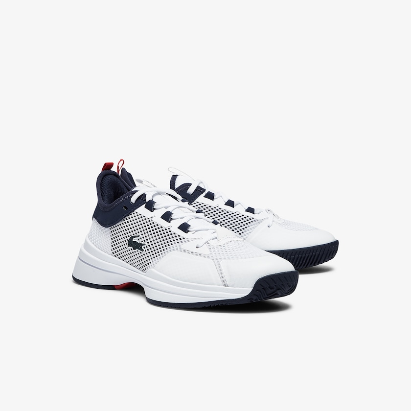 Sapatilhas Branco Coral Feminino Lacoste AG-LT 21 Textile and Synthetic VD3-98129R7