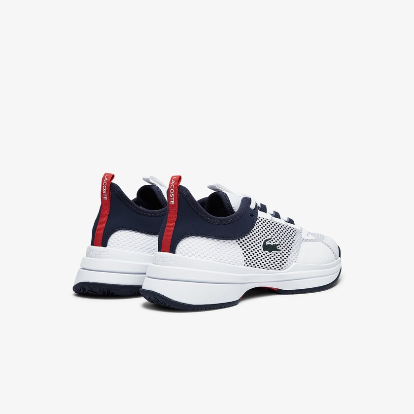 Sapatilhas Branco Coral Feminino Lacoste AG-LT 21 Textile and Synthetic VD3-98129R7
