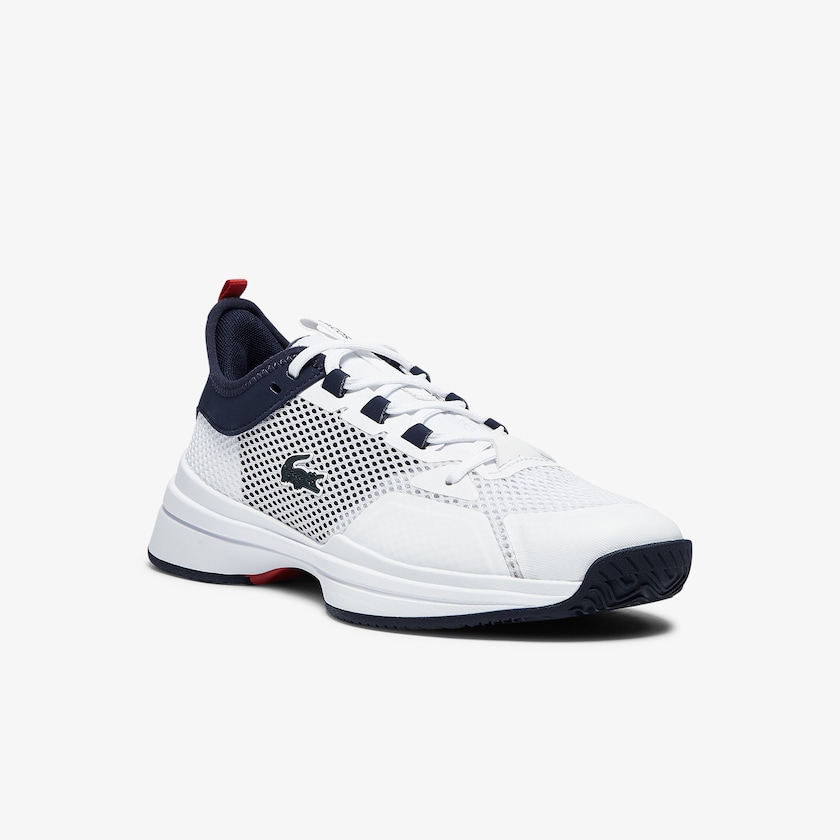Sapatilhas Branco Coral Feminino Lacoste AG-LT 21 Textile and Synthetic VD3-98129R7