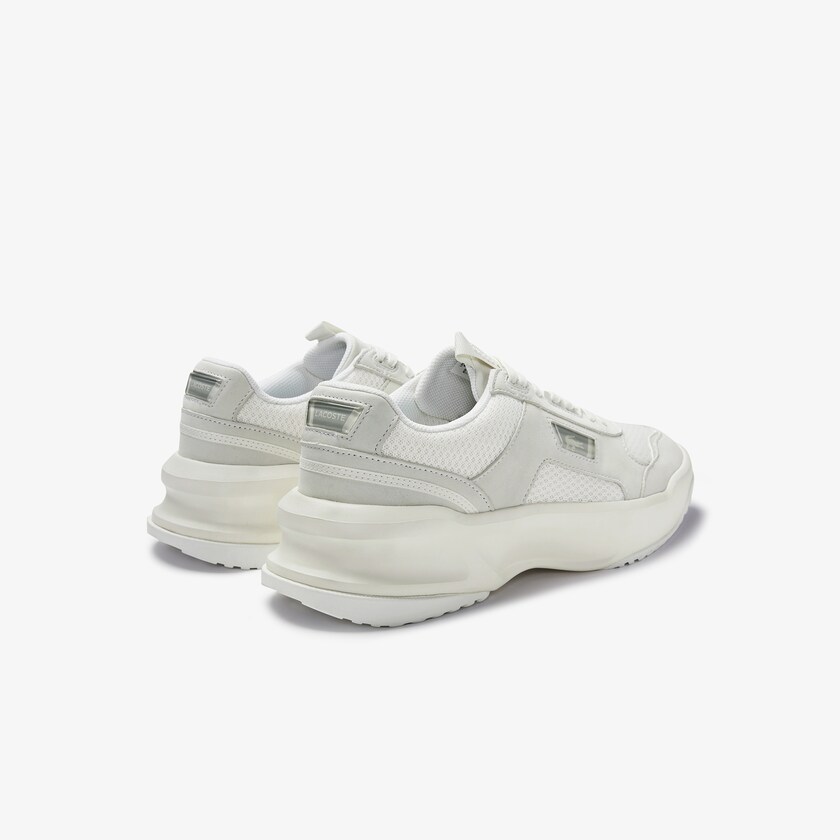 Sapatilhas Branco Branco Feminino Lacoste Ace Lift Colourblock Leather OX2-15801C9