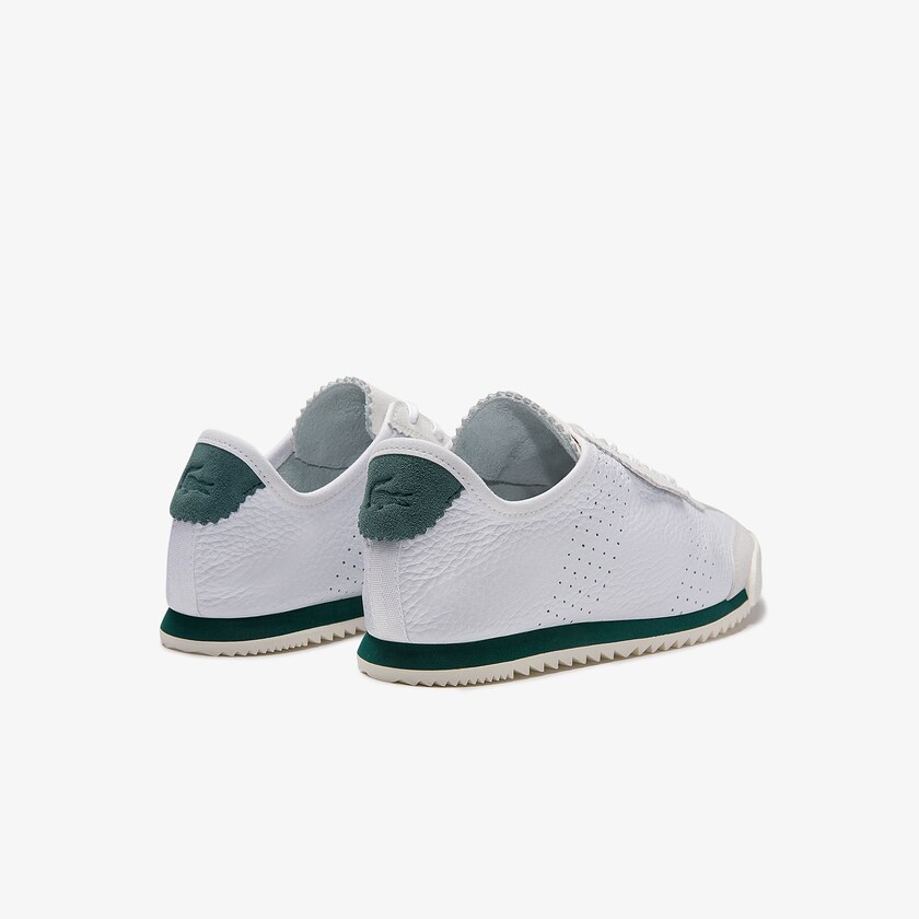 Sapatilhas Branco Feminino Lacoste Ascenta Leather and Suede RE5-30603D8
