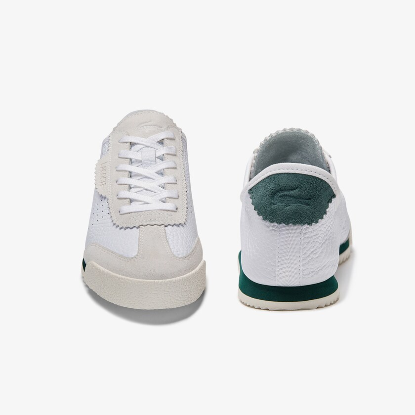 Sapatilhas Branco Feminino Lacoste Ascenta Leather and Suede RE5-30603D8