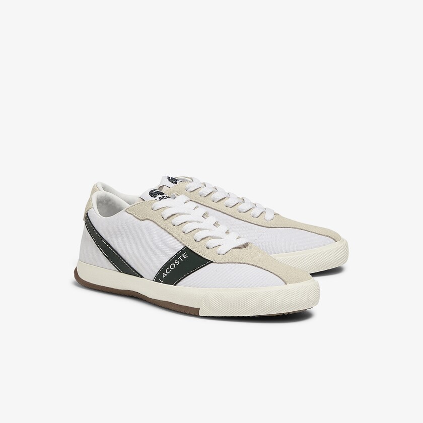 Sapatilhas Branco Feminino Lacoste Ball Net Canvas and Suede SX3-72157P9